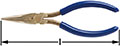 AMPCO Pliers Needle Nose Side Cutter P-326 NonSparking